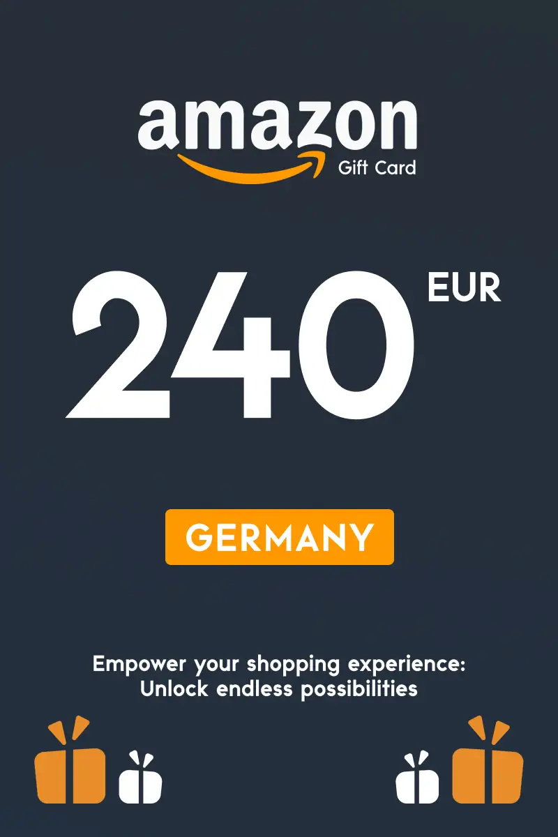 Amazon 240 EUR Gift Card (Germany) - Digital Key