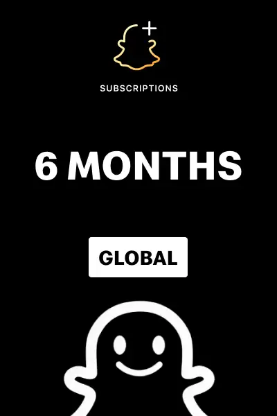 Snapchat+ 6 Months Subscription (Global) - Digital Key