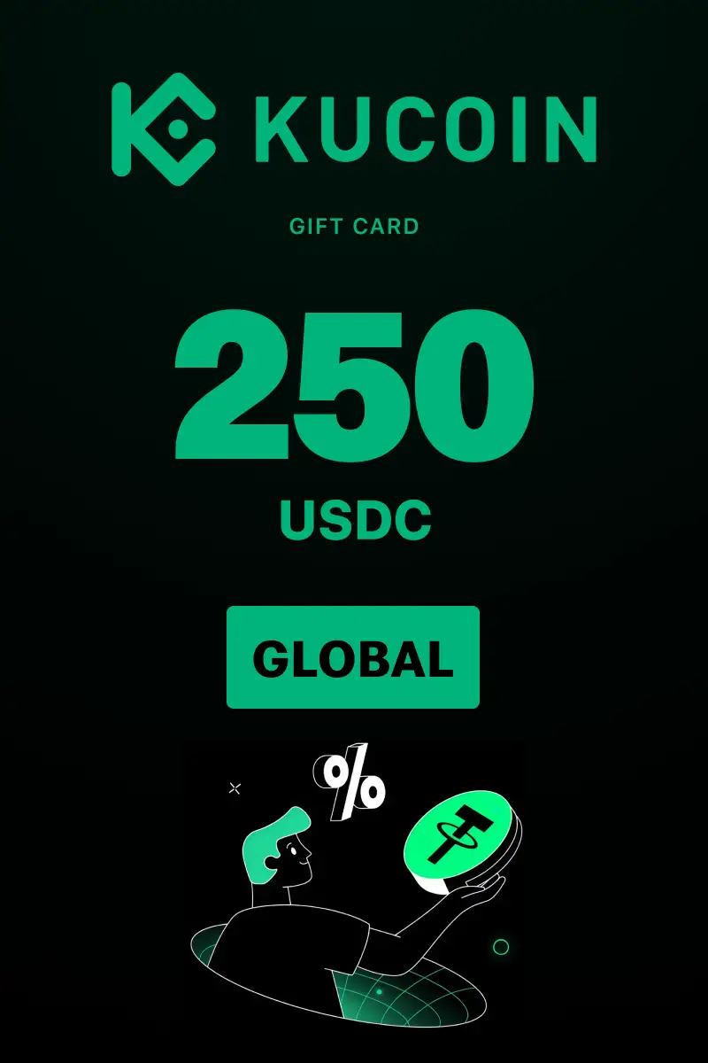 KuCoin Gift Card 250 USDC Gift Card (Global) - Digital Key