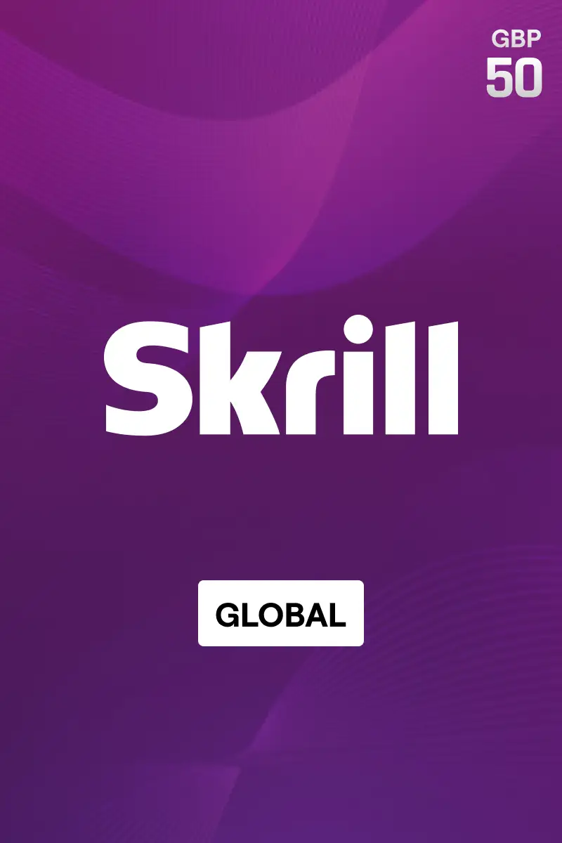 Rewarble Skrill 50 GBP Gift Card (Global) - Rewarble - Digital Key afbeelding 1