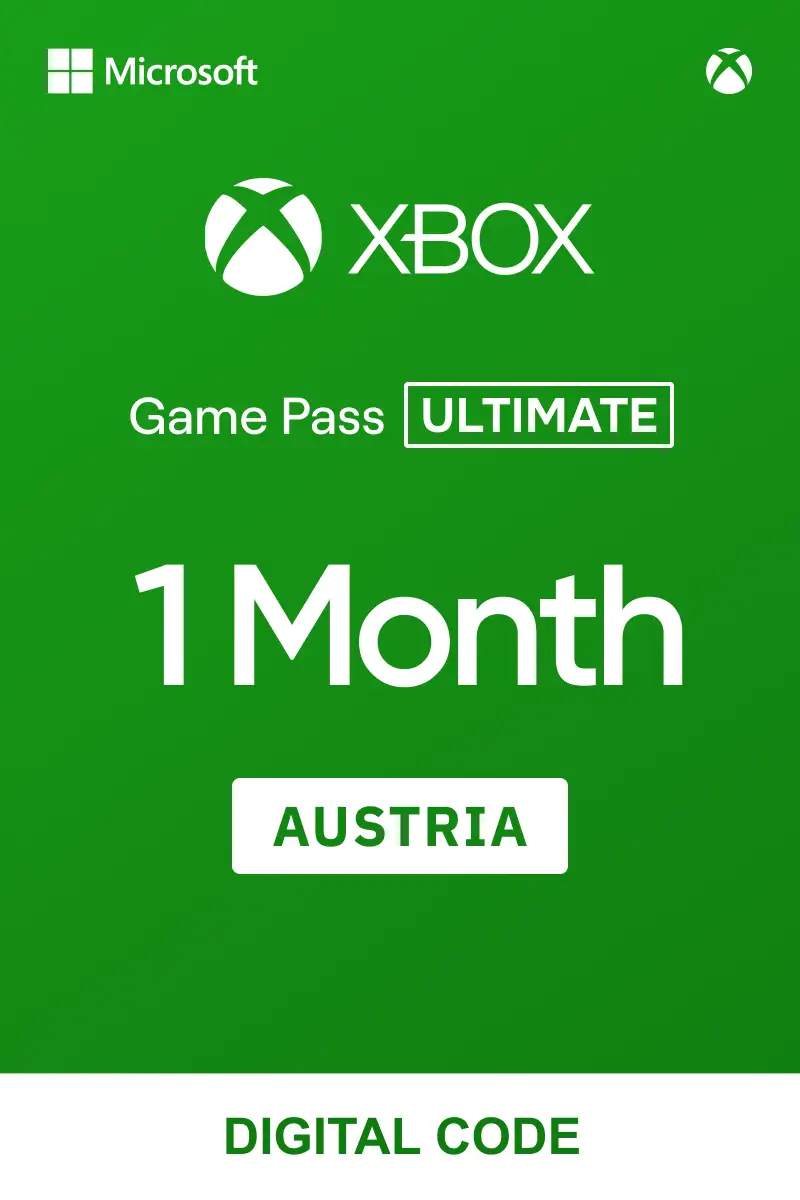 Xbox Game Pass Ultimate 1 Month (Austria) - Xbox Live - Digital Key