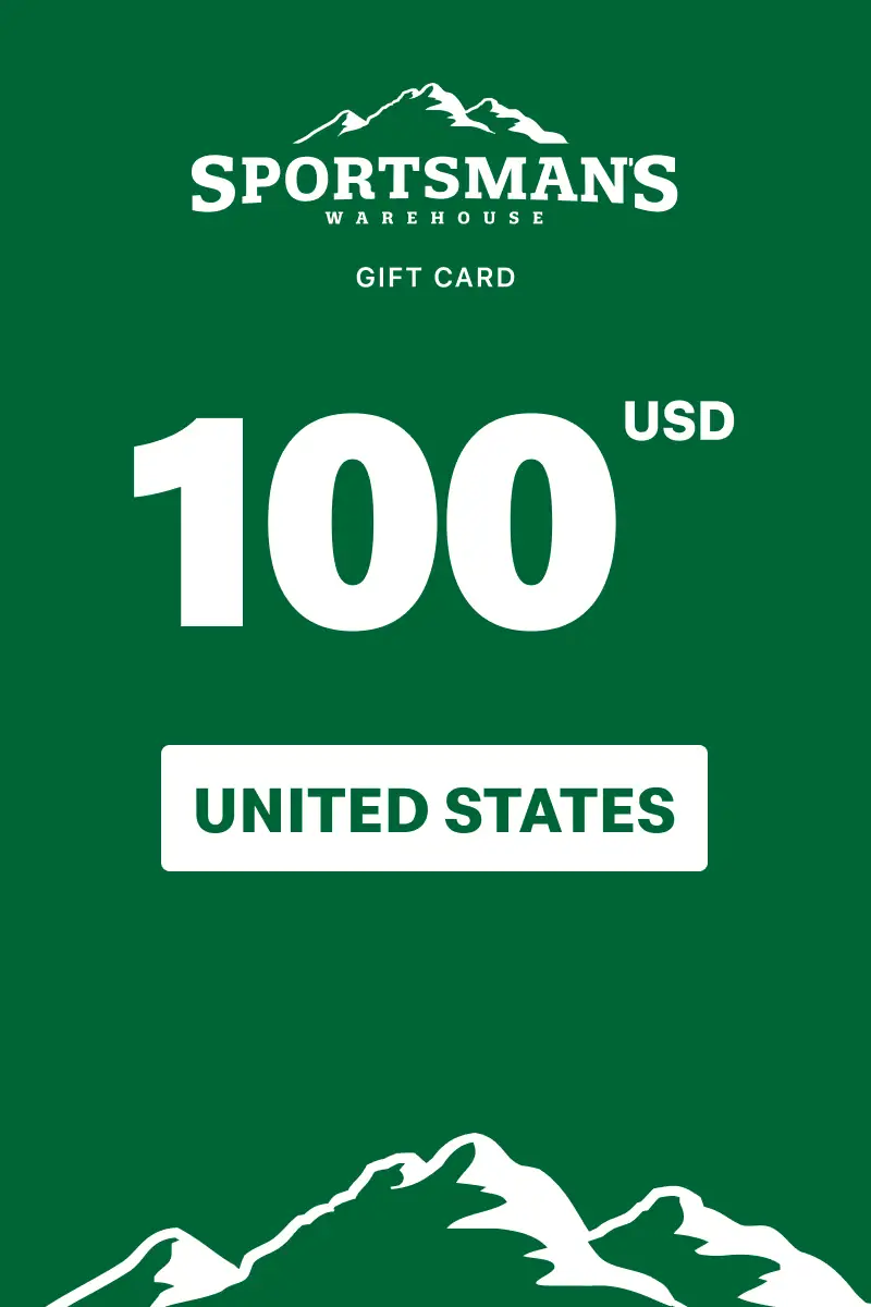 Sportsman's Warehouse 100 USD Gift Card (United States) - Digital Key