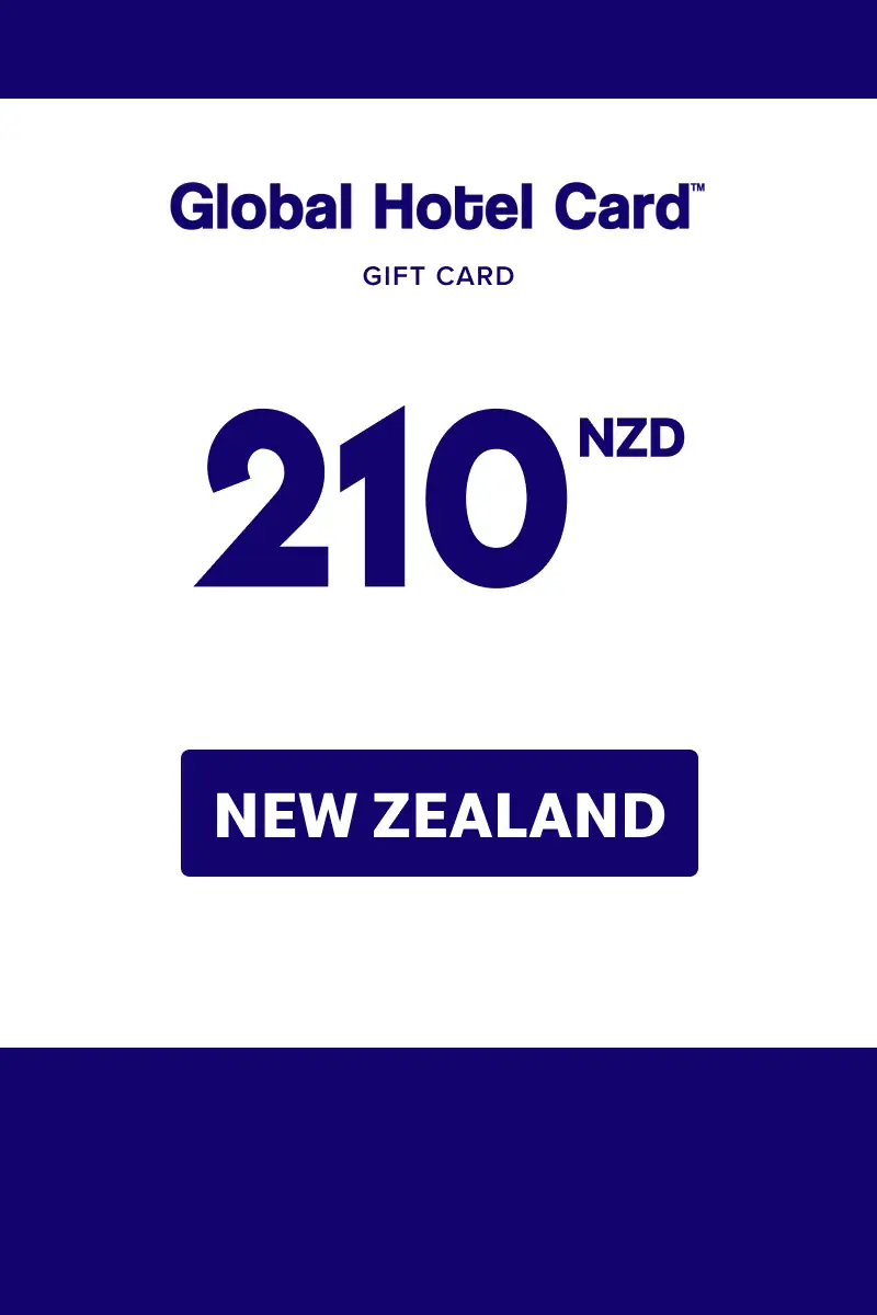 Global Hotel Card 210 NZD Gift Card (New Zealand) - Digital Key