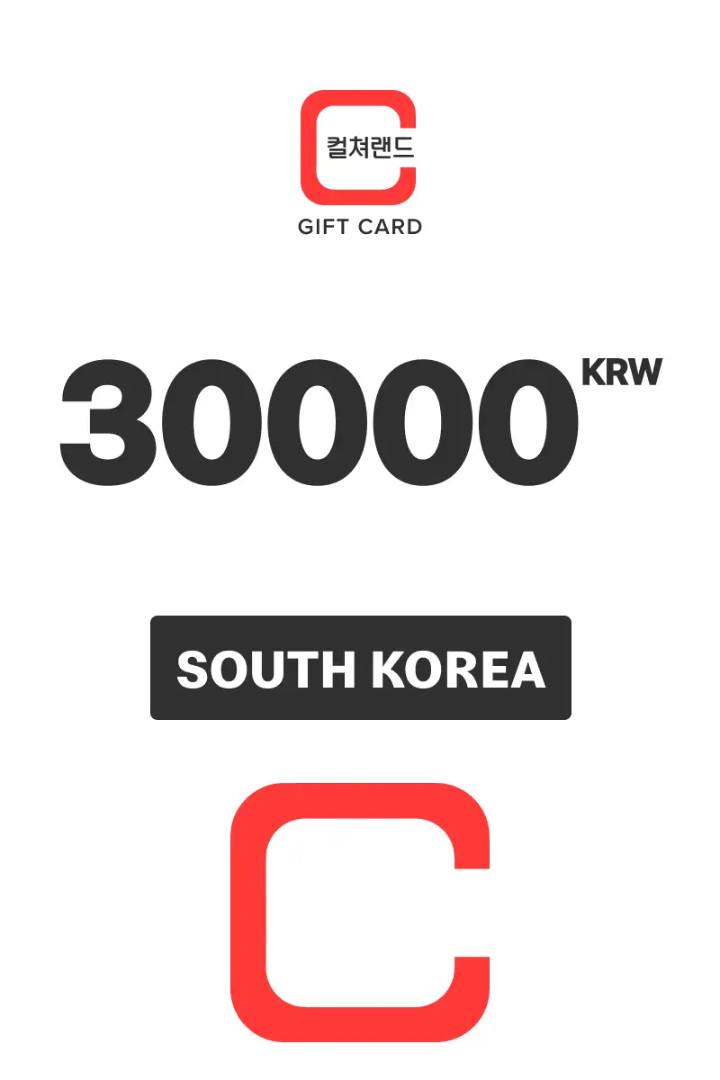 Culture Land 30000 KRW Gift Card (South Korea) - Digital Key