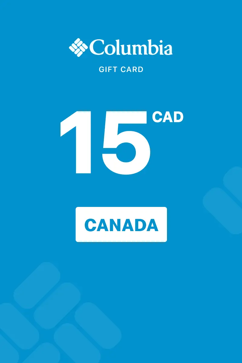 Columbia Sportswear 15 CAD Gift Card (Canada) - Digital Key