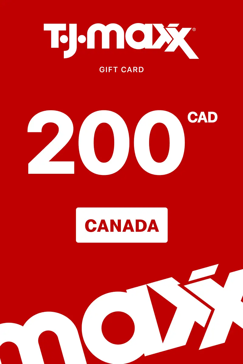TJX 200 CAD Gift Card (Canada) - Digital Key
