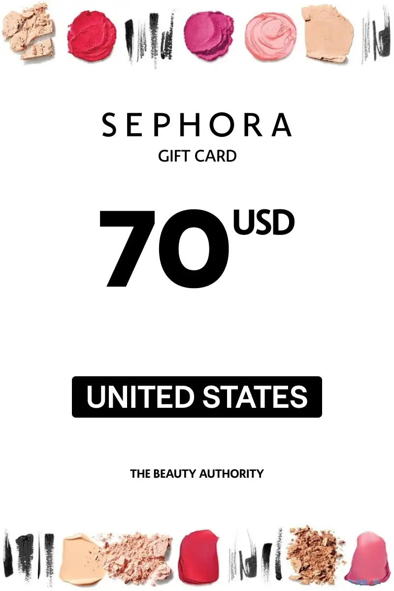 Sephora 70 USD Gift Card (United States) - Digital Key