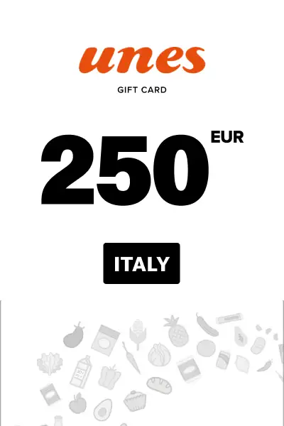 Unes 250 EUR Gift Card (Italy) - Digital Key