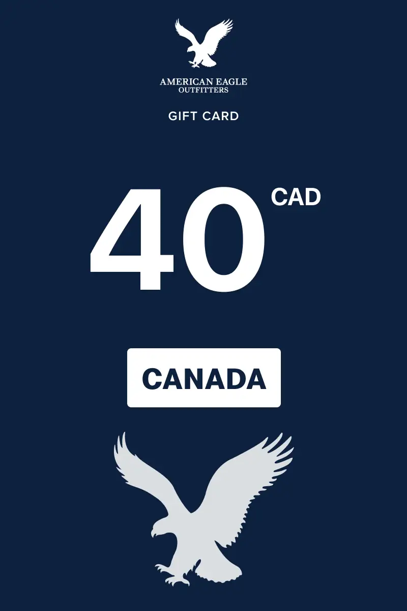 American Eagle Outfitters 40 CAD Gift Card (Canada) - Digital Key