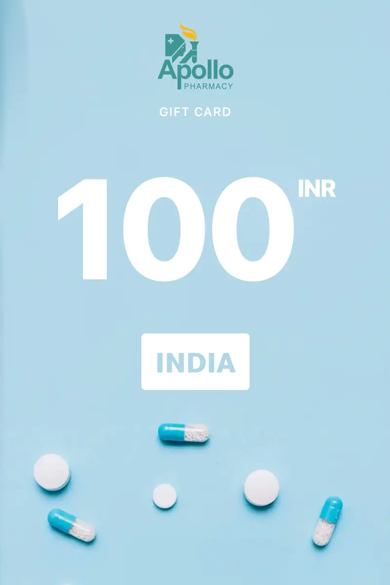 Apollo Pharmacy 100 INR Gift Card (India) - Digital Key