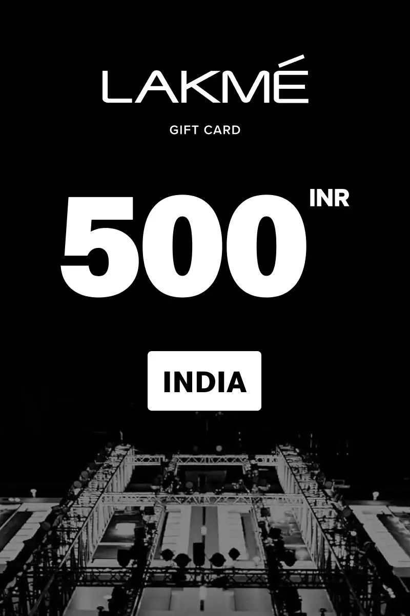 Lakme Salon 500 INR Gift Card (India) - Digital Key afbeelding 1