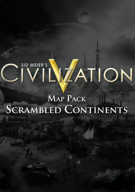 Sid Meier's Civilization V - Scrambled Continents Map Pack DLC (Global) (PC / Mac) - Steam - Digital Key