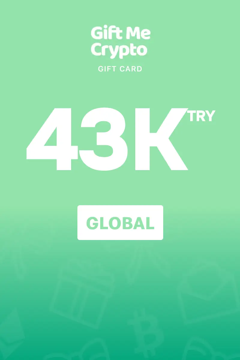 Gift Me Crypto 43000 TRY Gift Card (Global) - Digital Key