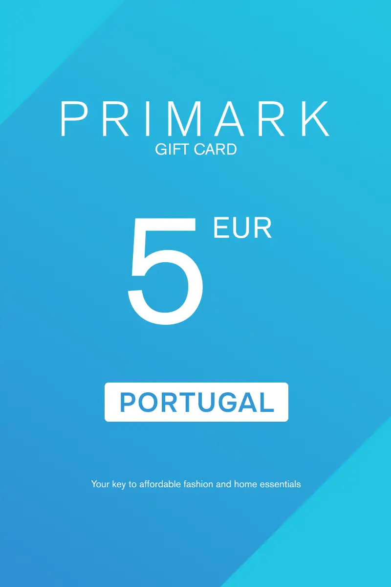 Primark 5 EUR Gift Card (Portugal) - Digital Key