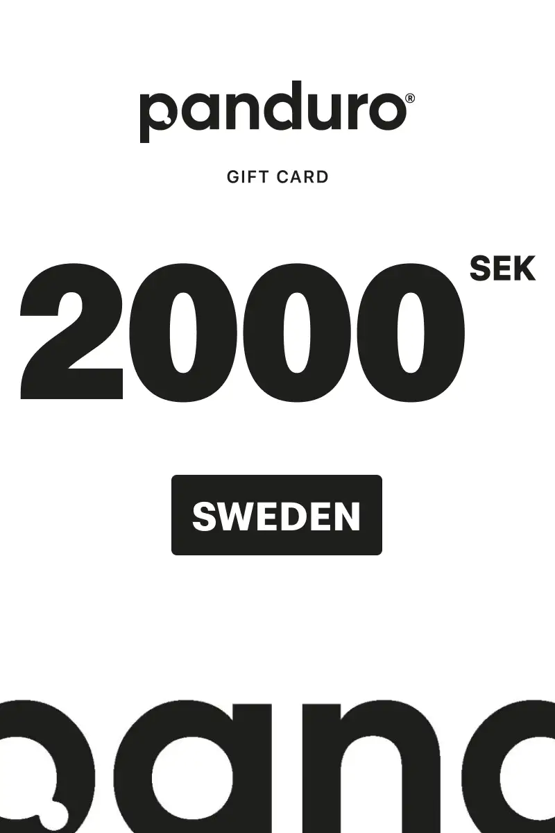 Panduro 2000 SEK Gift Card (Sweden) - Digital Key