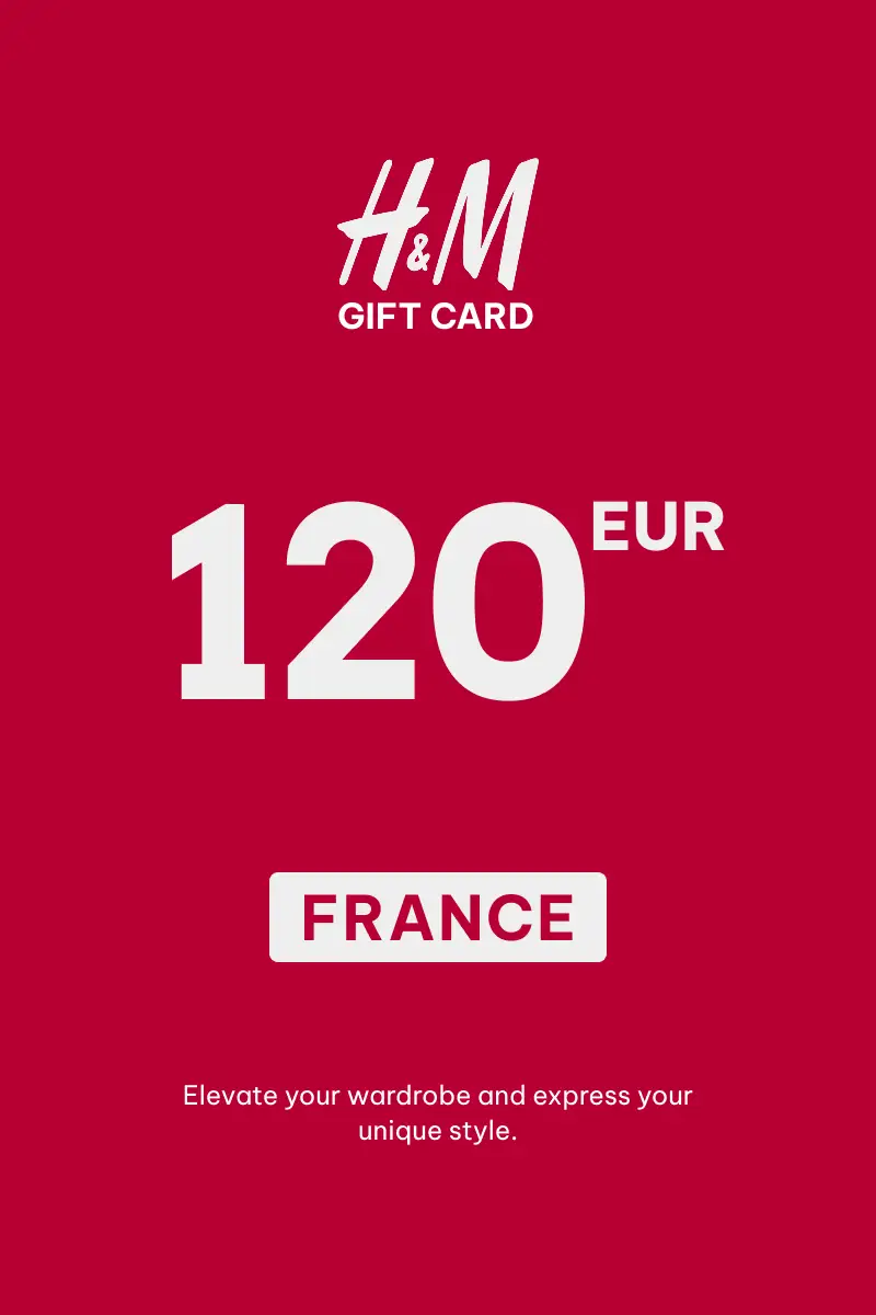 HandM 120 EUR Gift Card (France) - Digital Key