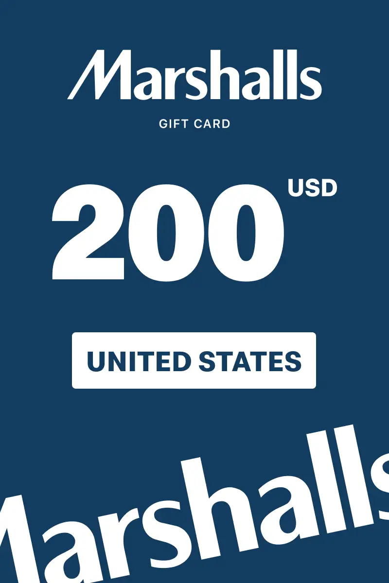 Marshalls 200 USD Gift Card (United States) - Digital Key