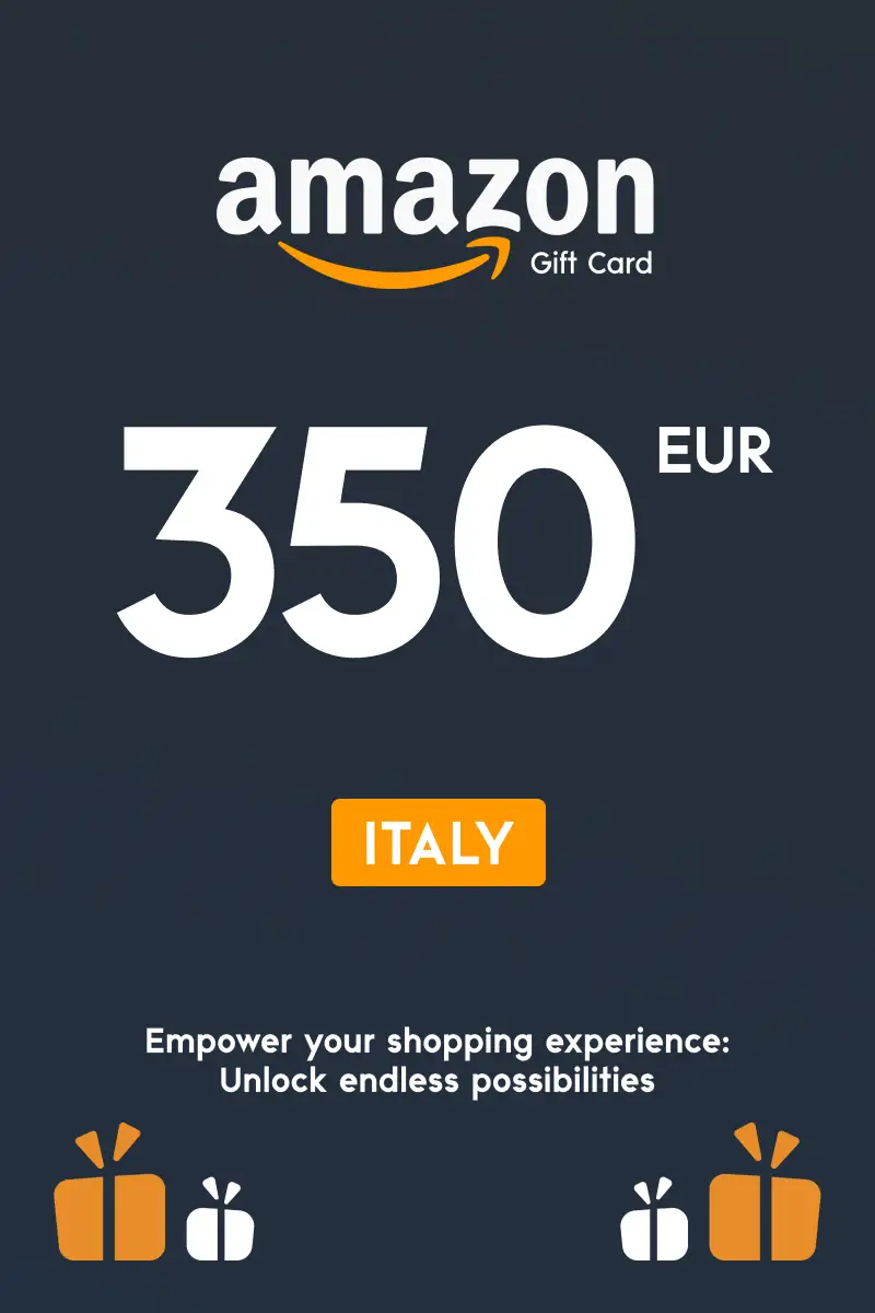 Amazon 350 EUR Gift Card (Italy) - Digital Key
