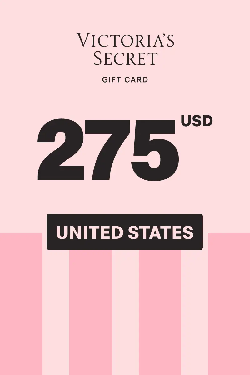 Victoria's Secret 275 USD Gift Card (United States) - Digital Key