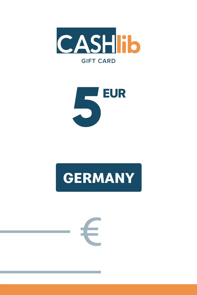 CASHlib 5 EUR Gift Card (Germany) - Digital Key