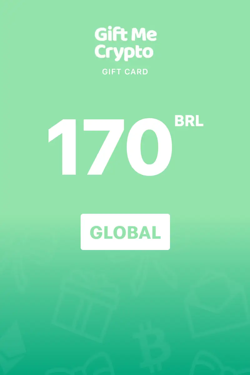 Gift Me Crypto 170 BRL Gift Card (Global) - Digital Key afbeelding 1
