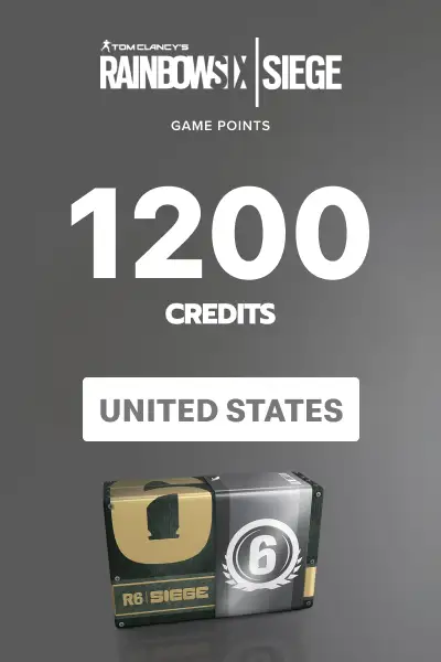 Tom Clancy's Rainbow Six Siege 1200 R6 Credits (United States) (Xbox One / Xbox Series X|S) - Xbox Live - Digital Key