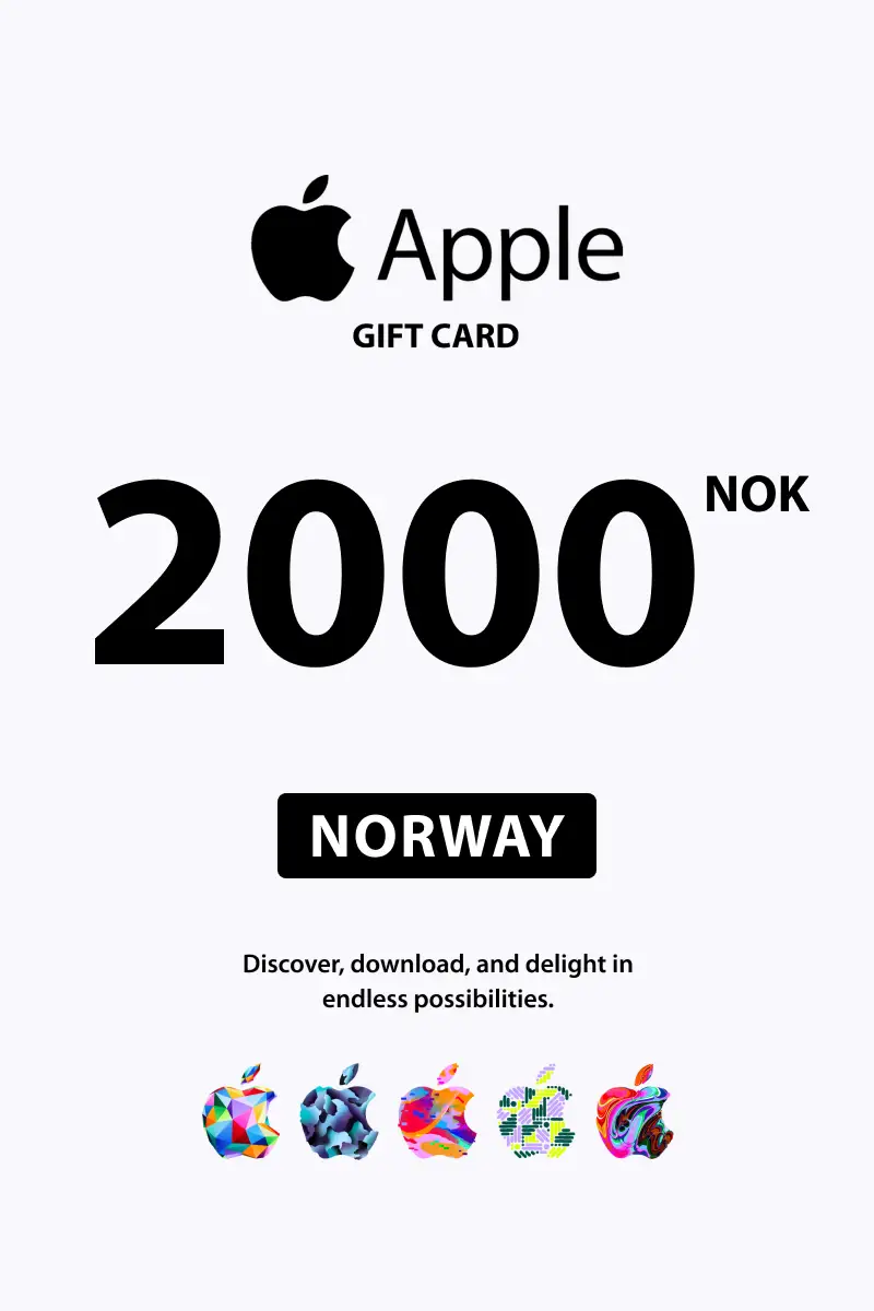 Apple 2000 NOK Gift Card (Norway) - Digital Key