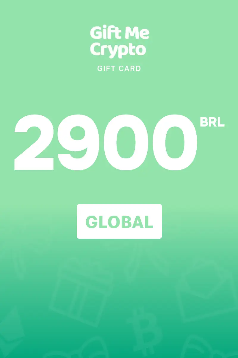 Gift Me Crypto 2900 BRL Gift Card (Global) - Digital Key