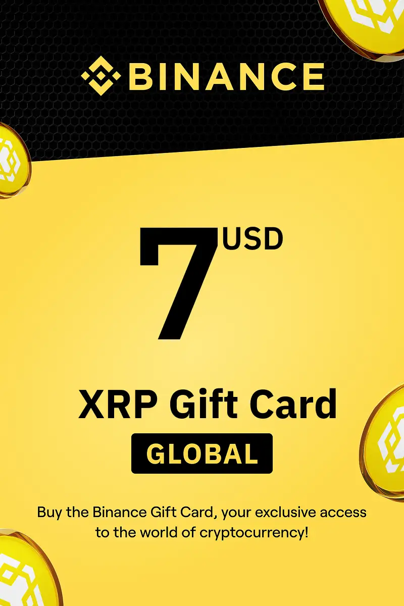 Binance (XRP) 7 USD Gift Card (Global) - Digital Key