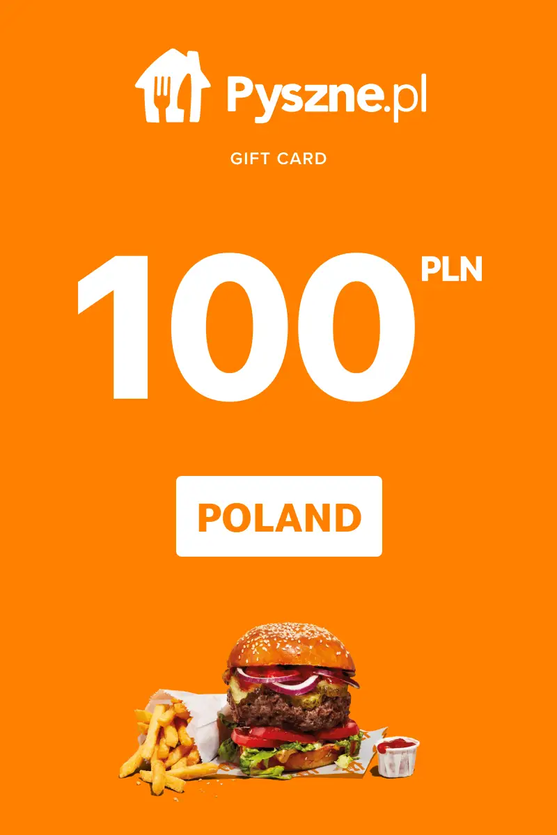 Pyszne.pl 100 PLN Gift Card (Poland) - Digital Key