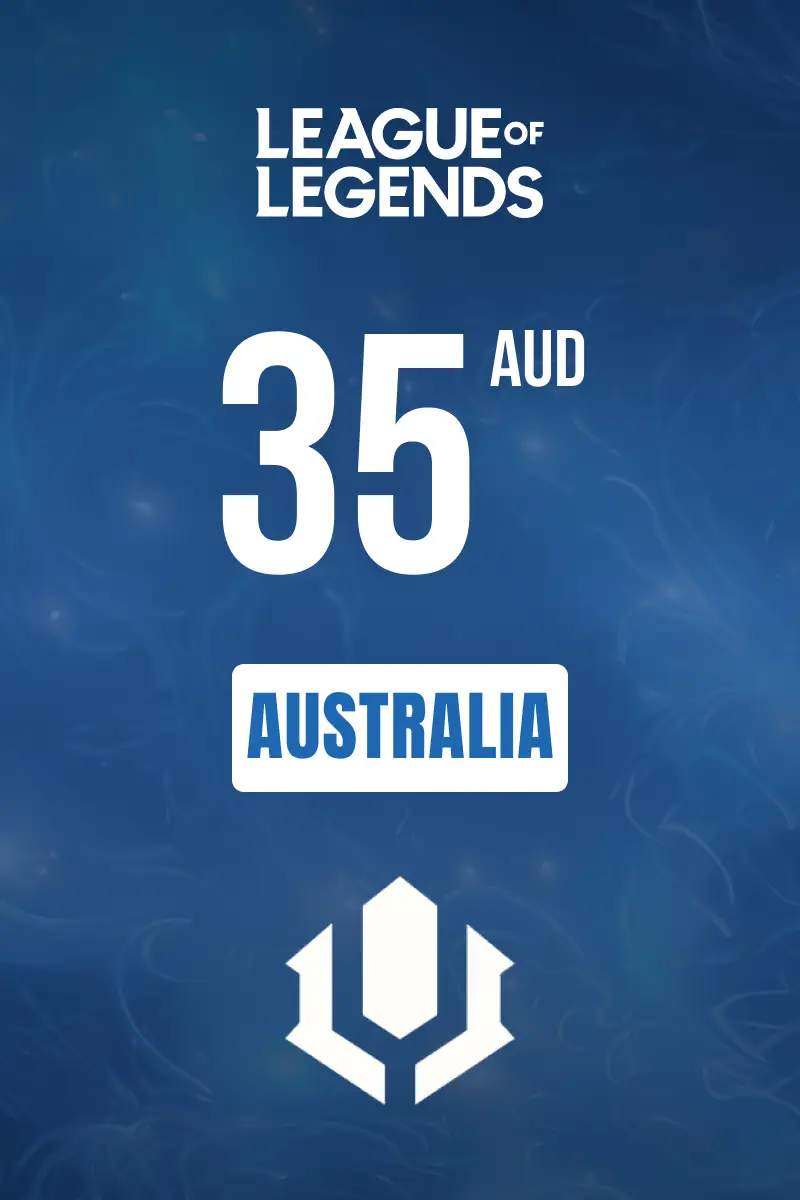 League of Legends 35 AUD Gift Card (Australia) - Digital Key