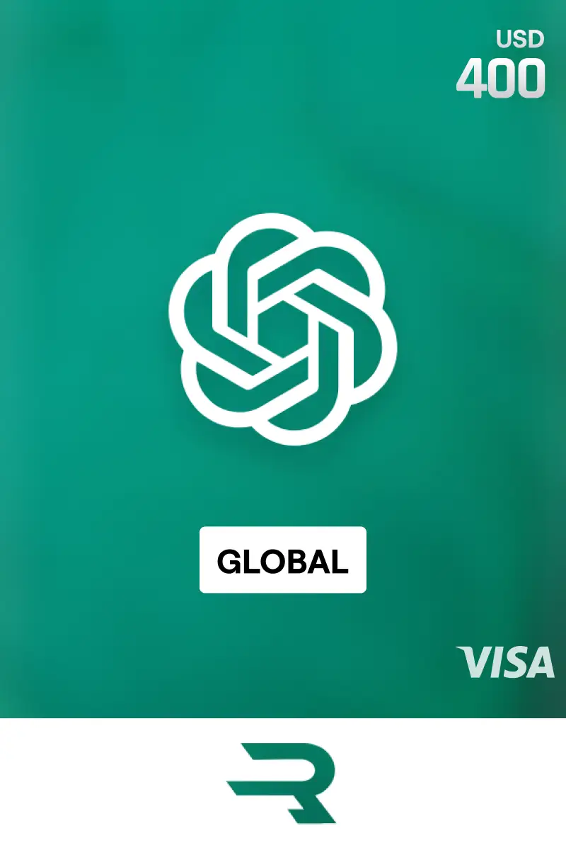 Rewarble ChatGPT 400 USD Gift Card (Global) - Rewarble - Digital Key