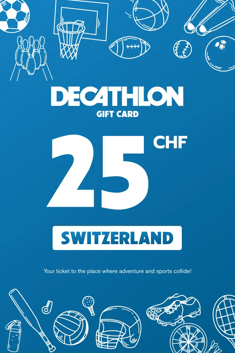 Decathlon 25 CHF Gift Card (Switzerland) - Digital Key