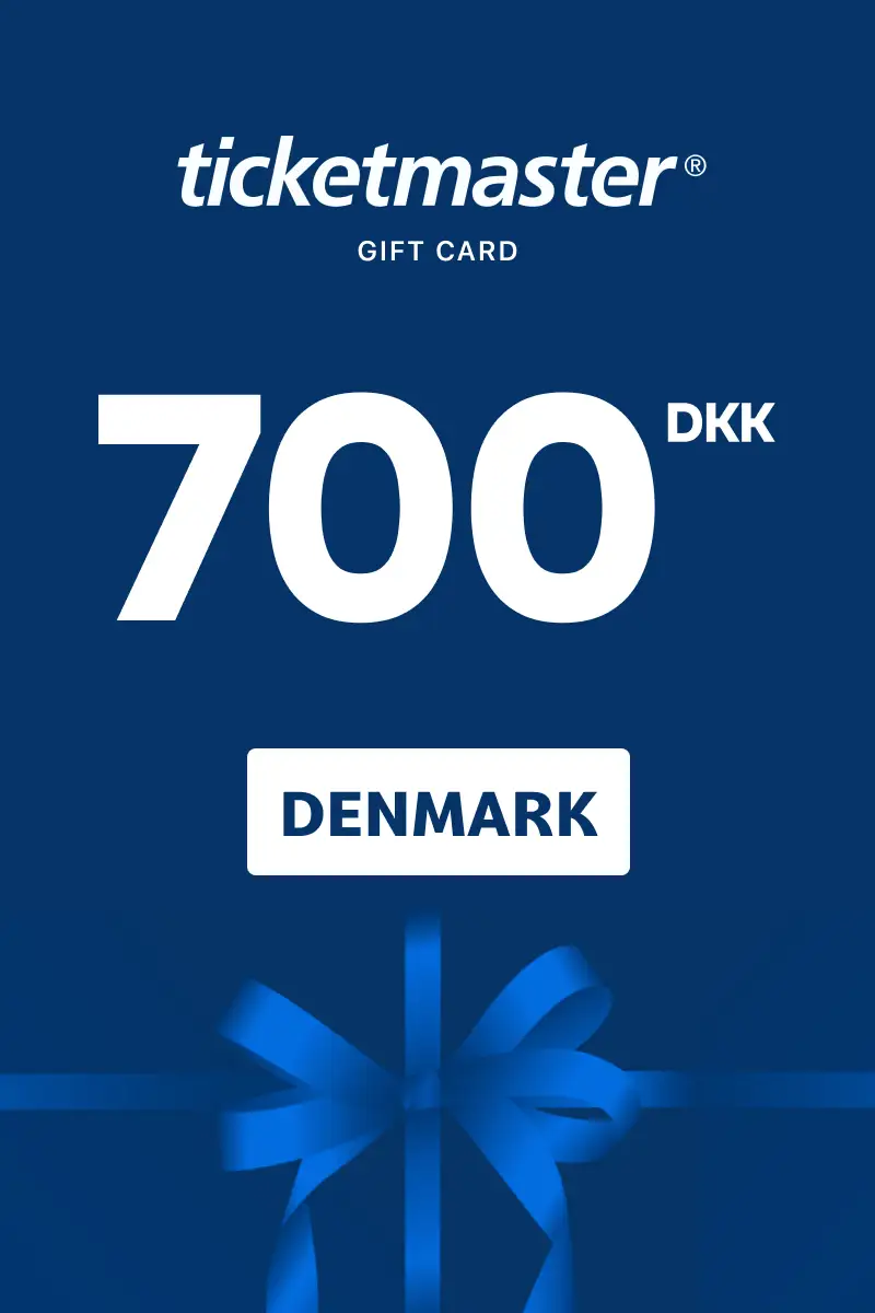 Ticketmaster 700 DKK Gift Card (Denmark) - Digital Key