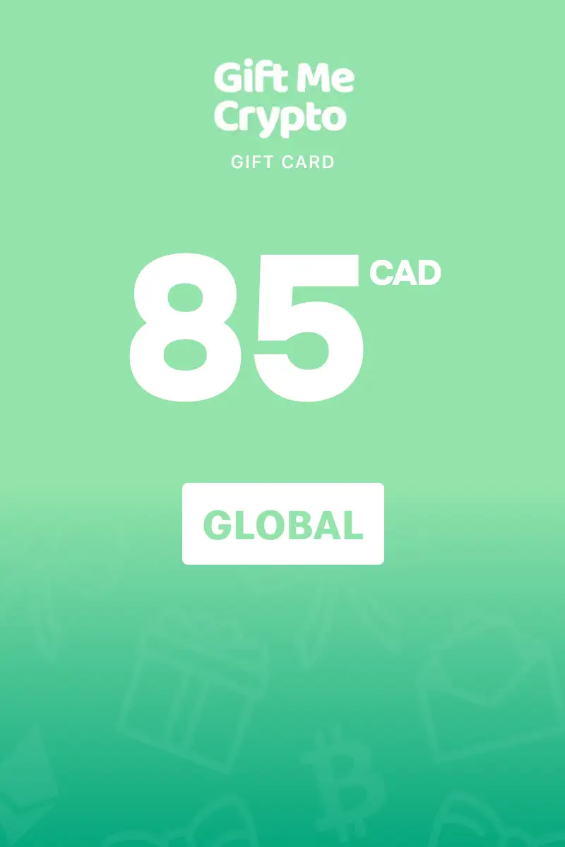 Gift Me Crypto 85 CAD Gift Card (Global) - Digital Key