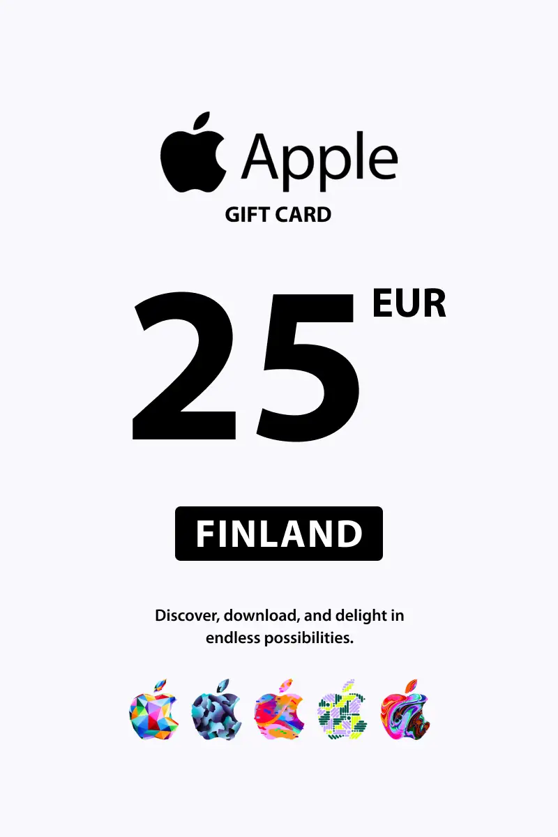 Apple 25 EUR Gift Card (Finland) - Digital Key