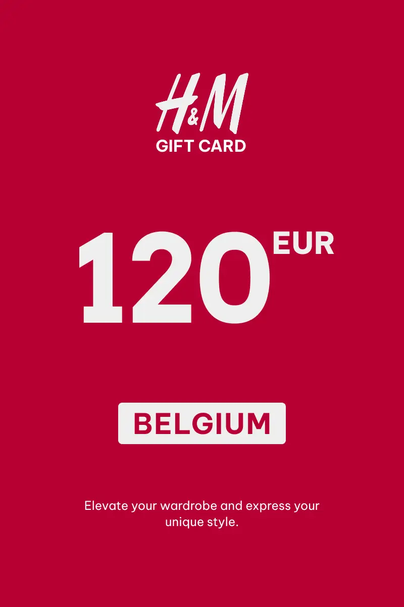 HandM 120 EUR Gift Card (Belgium) - Digital Key