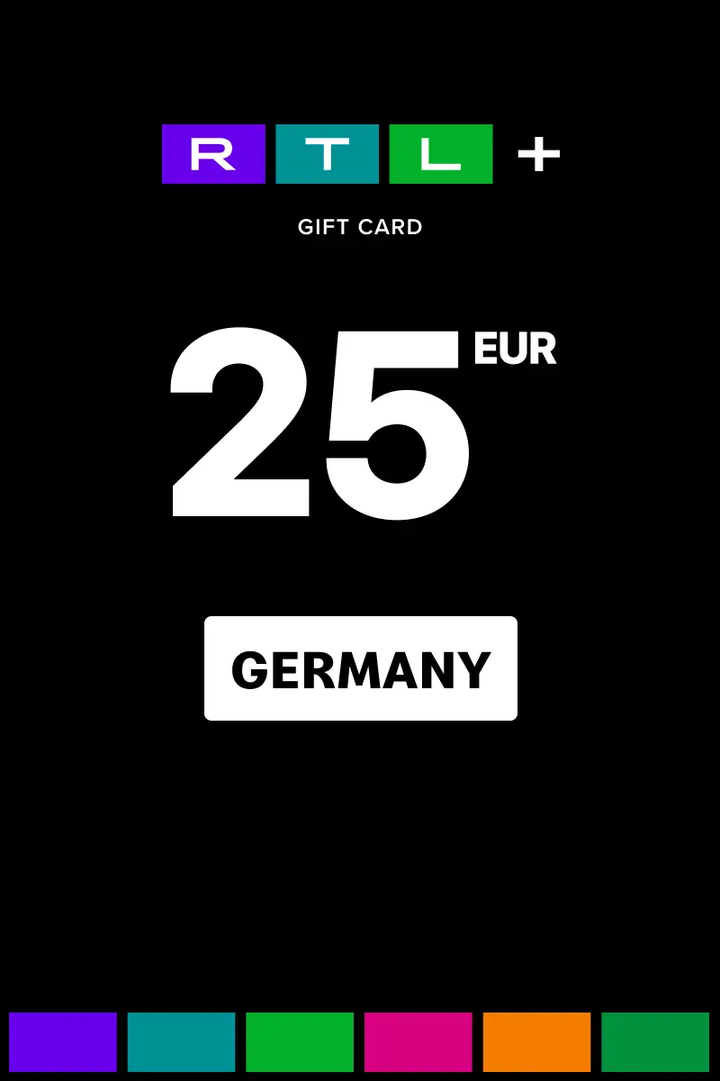 RTL+ 25 EUR Gift Card (Germany) - Digital Key