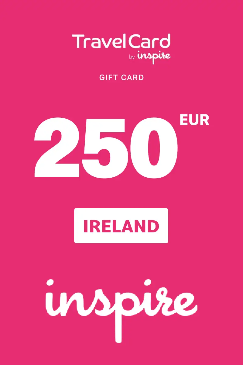 TravelCard by Inspire 250 EUR Gift Card (Ireland) - Digital Key