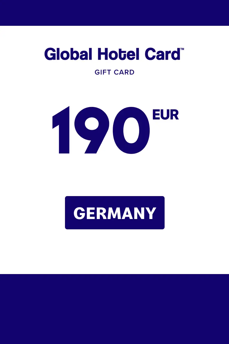 Global Hotel Card 190 EUR Gift Card (Germany) - Digital Key