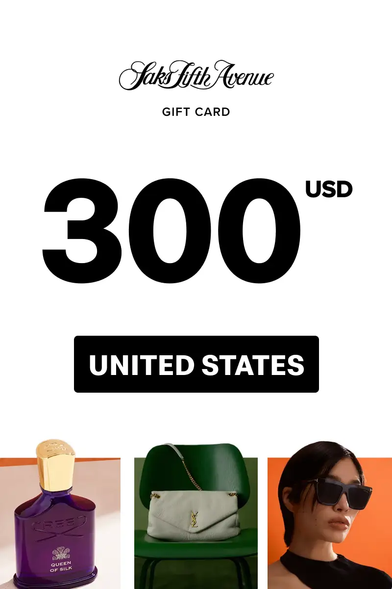 Saks Fifth Avenue 300 USD Gift Card (United States) - Digital Key