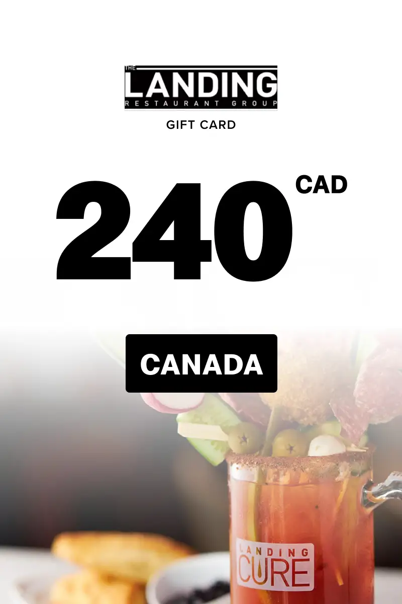 The Landing Group of Restaurants 240 CAD Gift Card (Canada) - Digital Key