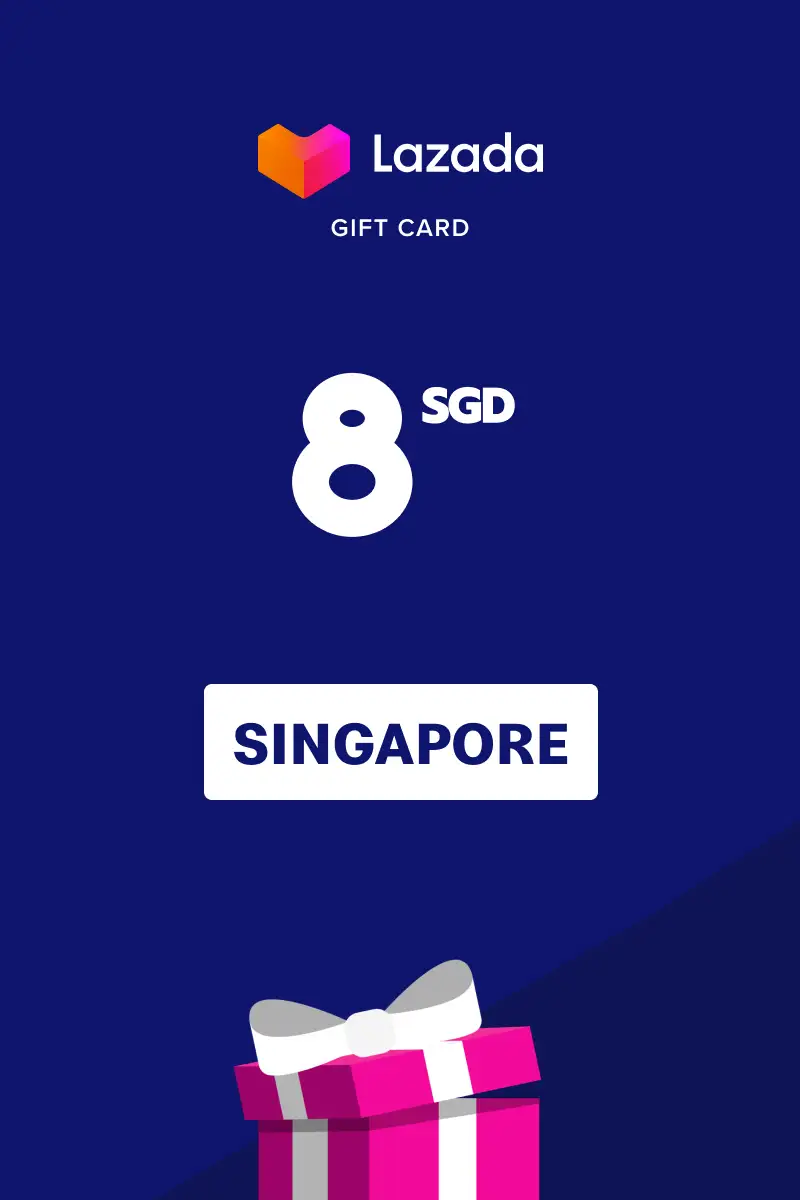 Lazada 8 SGD Gift Card (Singapore) - Digital Key