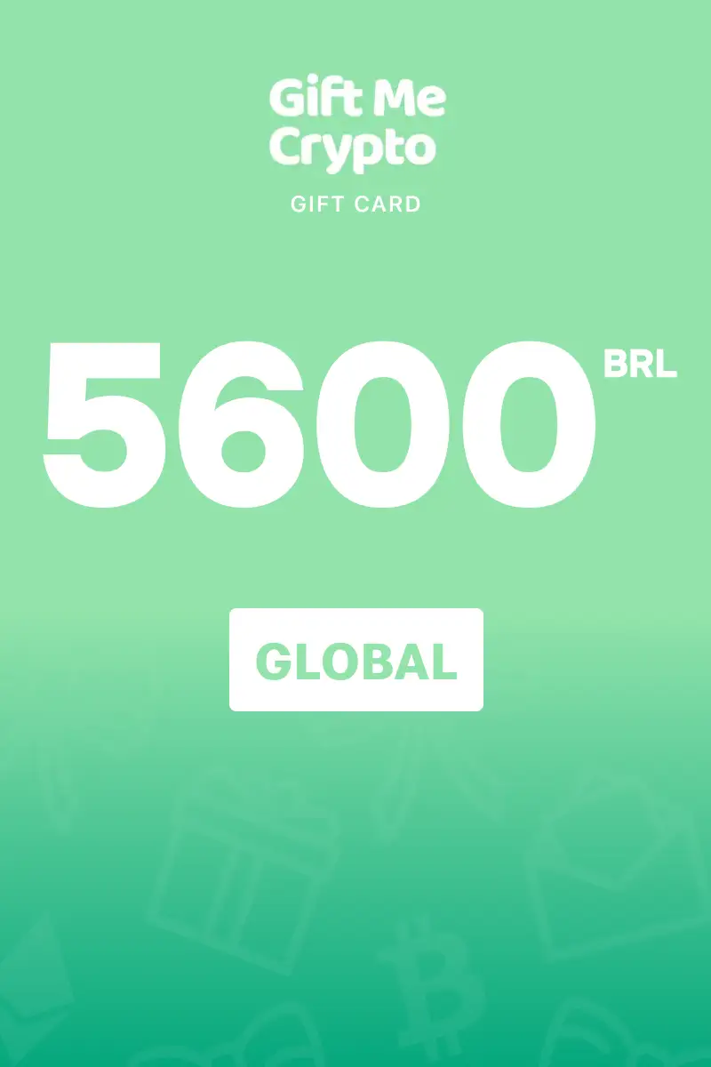 Gift Me Crypto 5600 BRL Gift Card (Global) - Digital Key