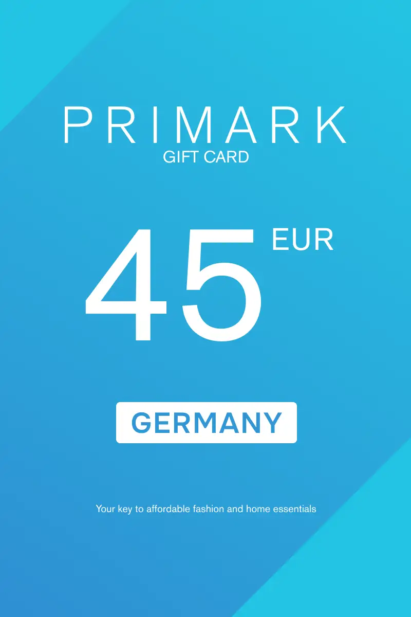 Primark 45 EUR Gift Card (Germany) - Digital Key