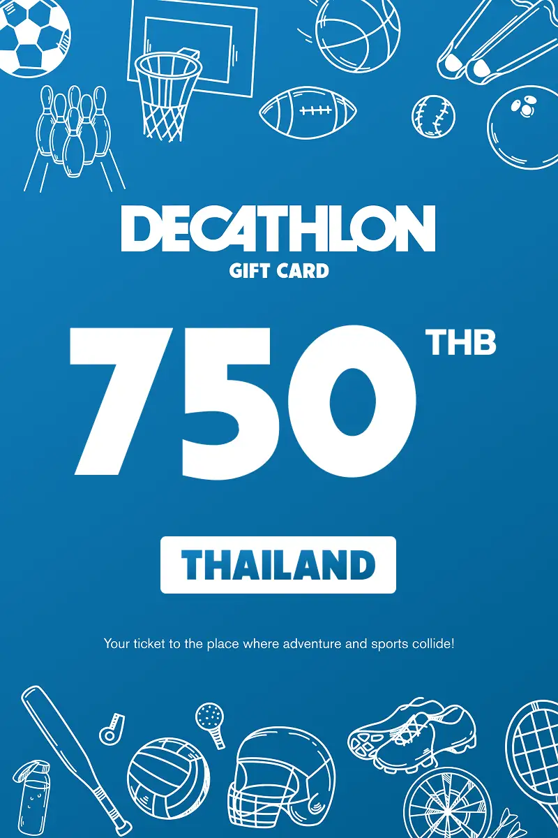 Decathlon 750 THB Gift Card (Thailand) - Digital Key