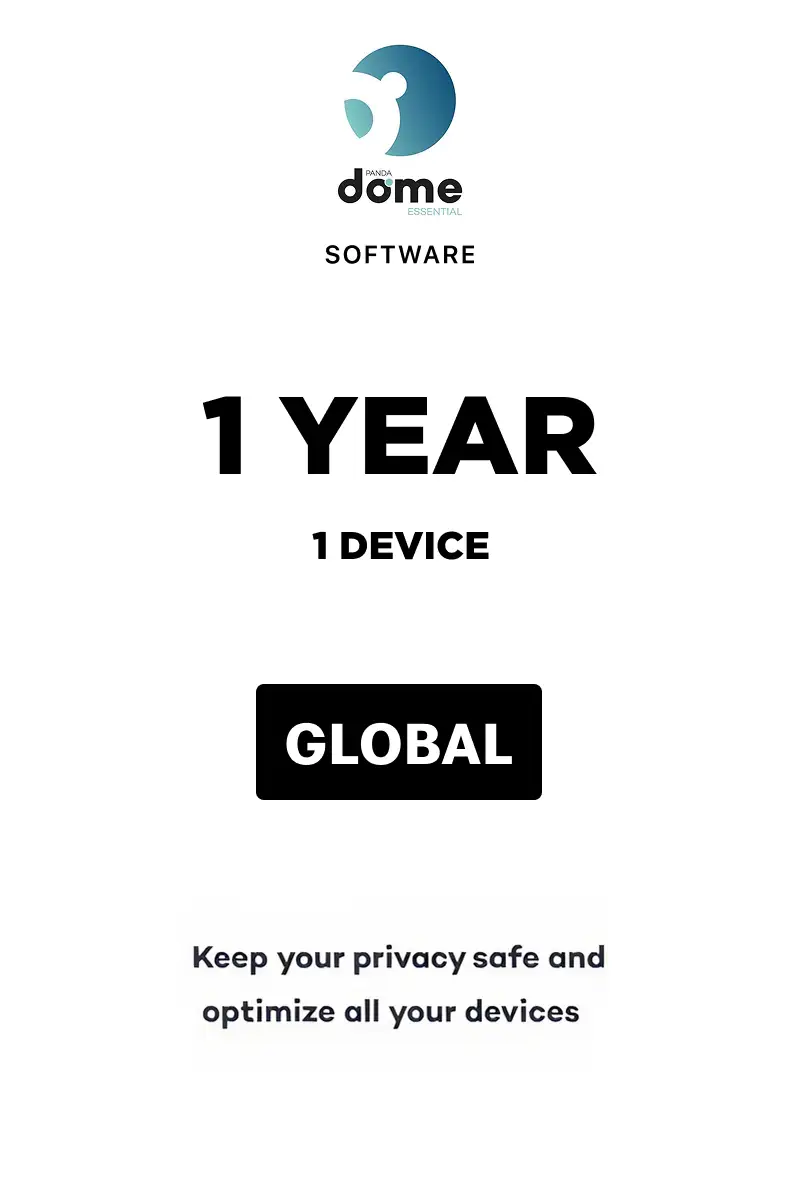 Panda Dome Essential (Global) - 1 Device 1 Year - Digital Key