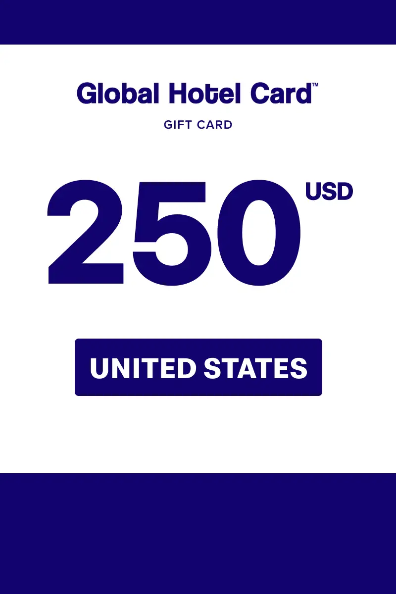 Global Hotel Card 250 USD Gift Card (United States) - Digital Key