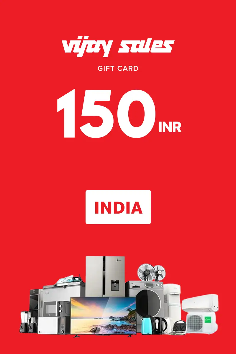 Vijay Sales 150 INR Gift Card (India) - Digital Key