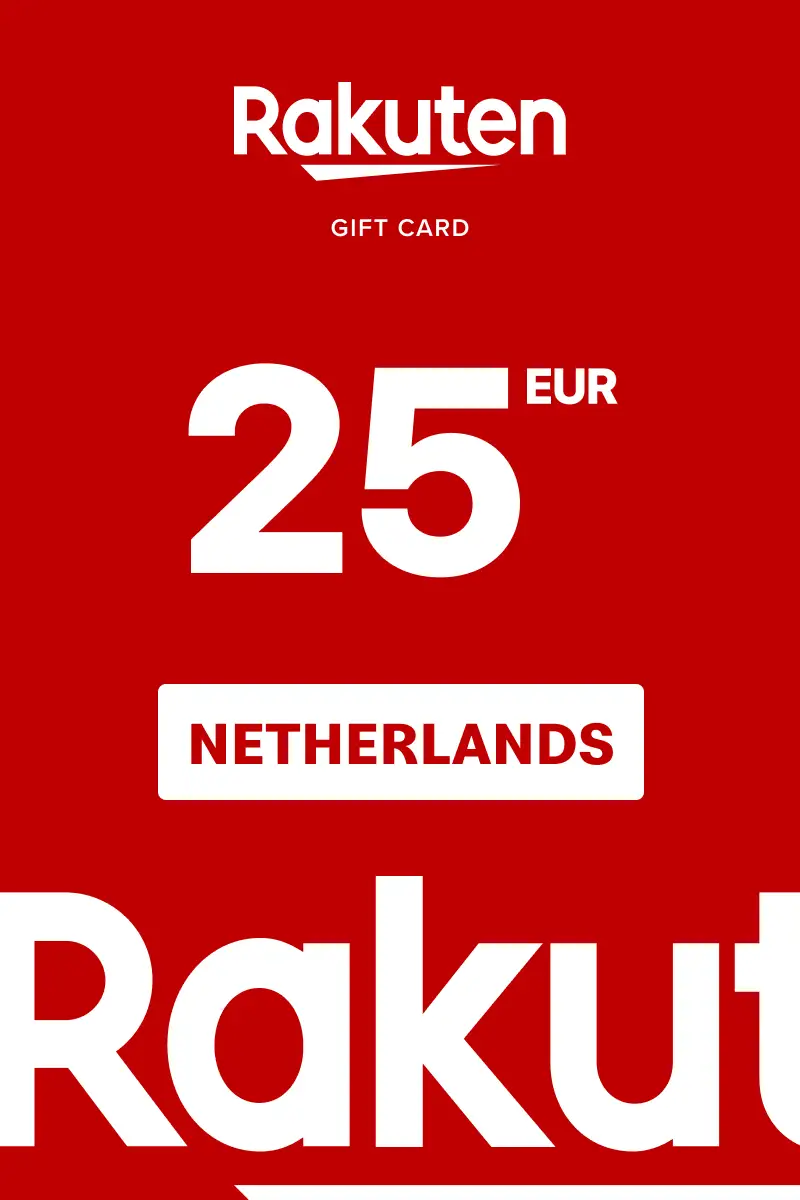 Rakuten Kobo 25 EUR Gift Card (Netherlands) - Digital Key